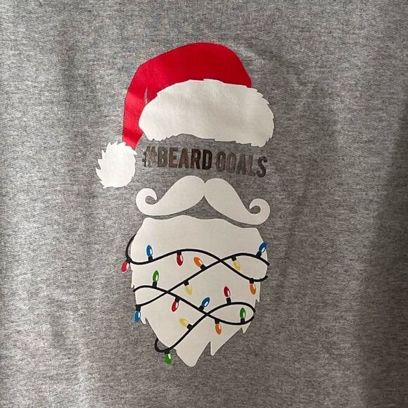 NWT Hanes Men’s Holiday Sweatshirt - Picture 2 of 6